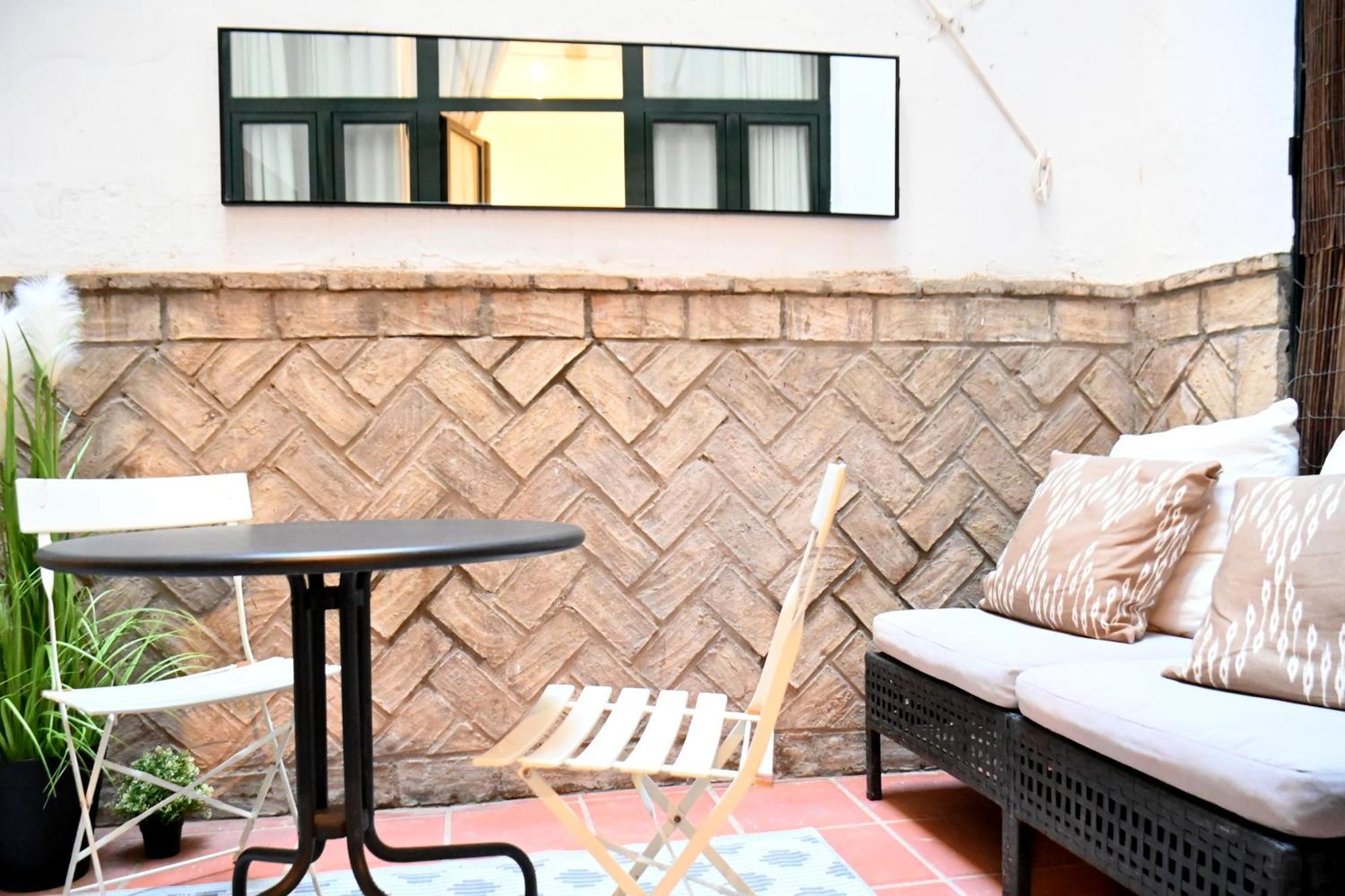 Tu Casa Con Patio En La Alameda Appartement Sevilla Kamer foto